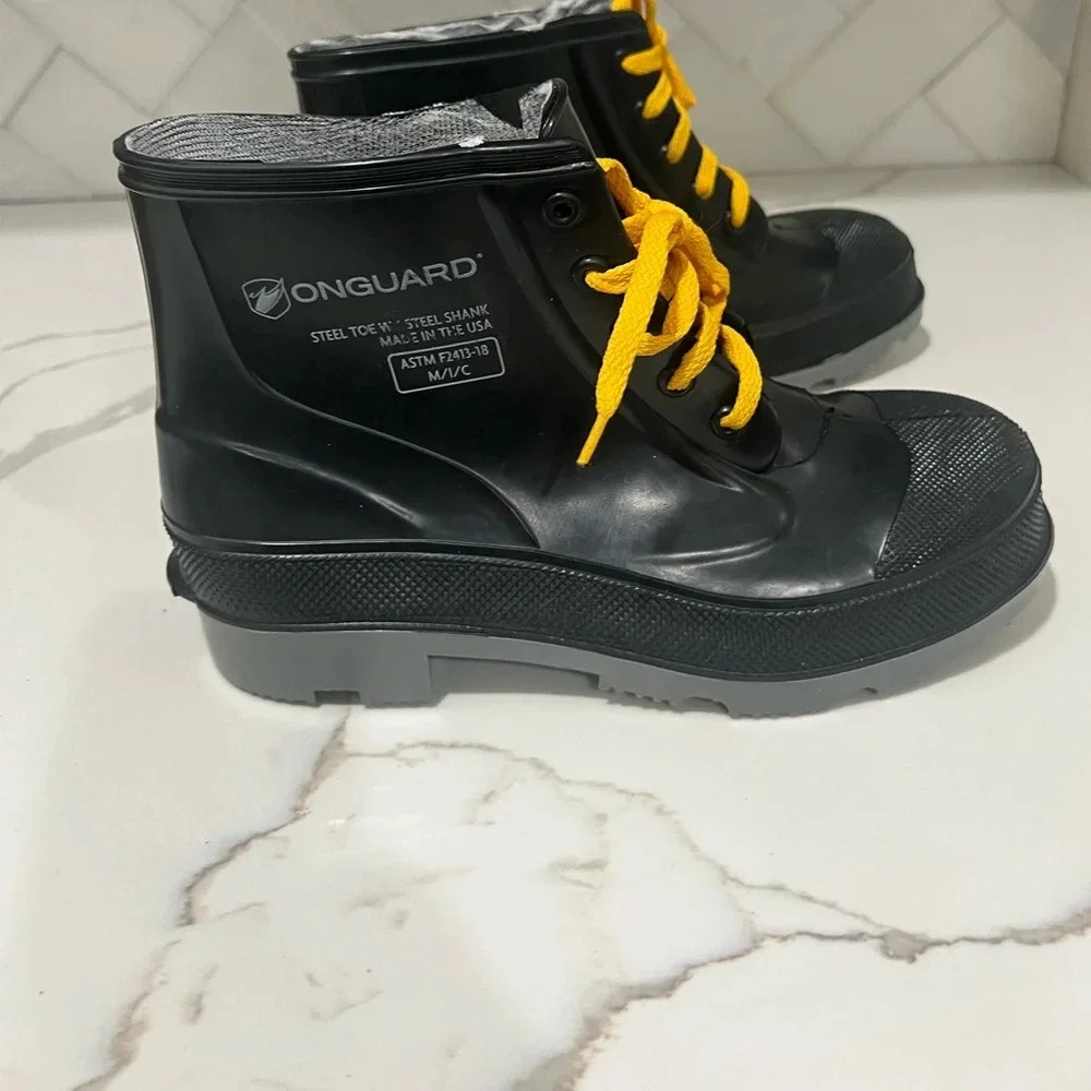 Onguard steel toe with steel shank boots